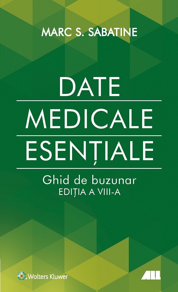 Date medicale esentiale. Ghid de buzunar - Marc S. Sabatine