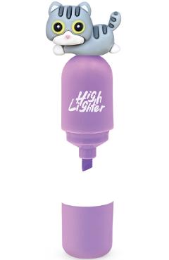 Imaginea produsului 'Marker evidențiator. Mini Meow. Mov'