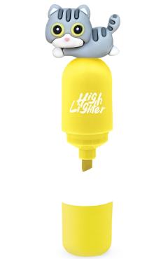 Imaginea produsului 'Marker evidențiator. Mini Meow. Galben'