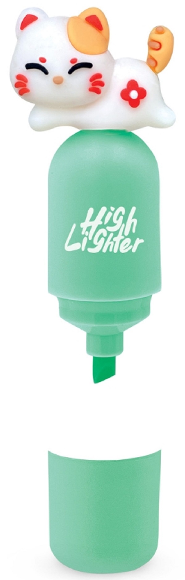 Marker evidentiator. Mini Meow. Verde