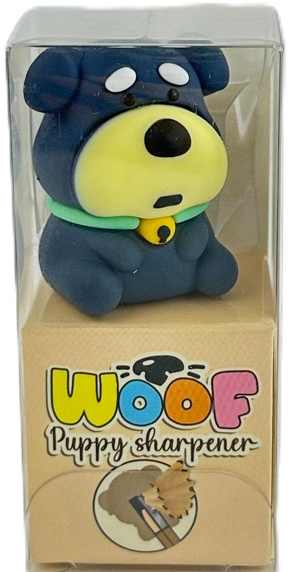 Ascutitoare: Catel gri inchis cu bej