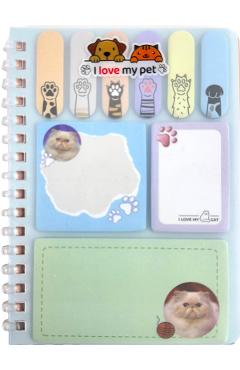 Imaginea produsului 'Set memo Mini Meow. Pisicuța albă'