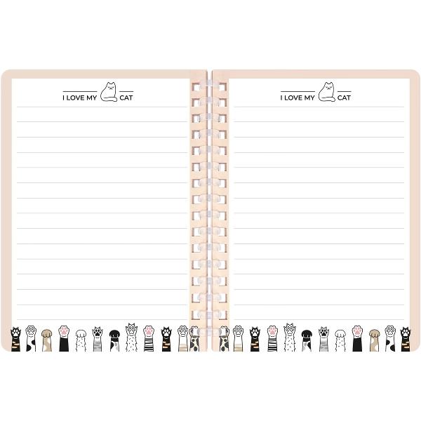 Set memo Mini Meow. Pisicuta alba