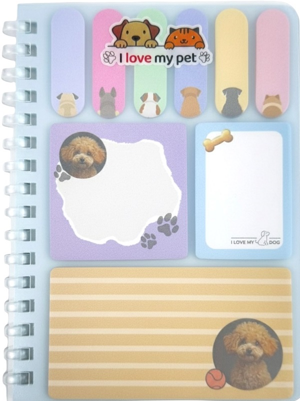 Set memo Mini Meow. Catel maro cret