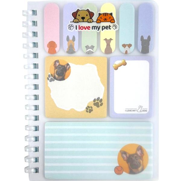 Set memo Mini Meow. Catel negru