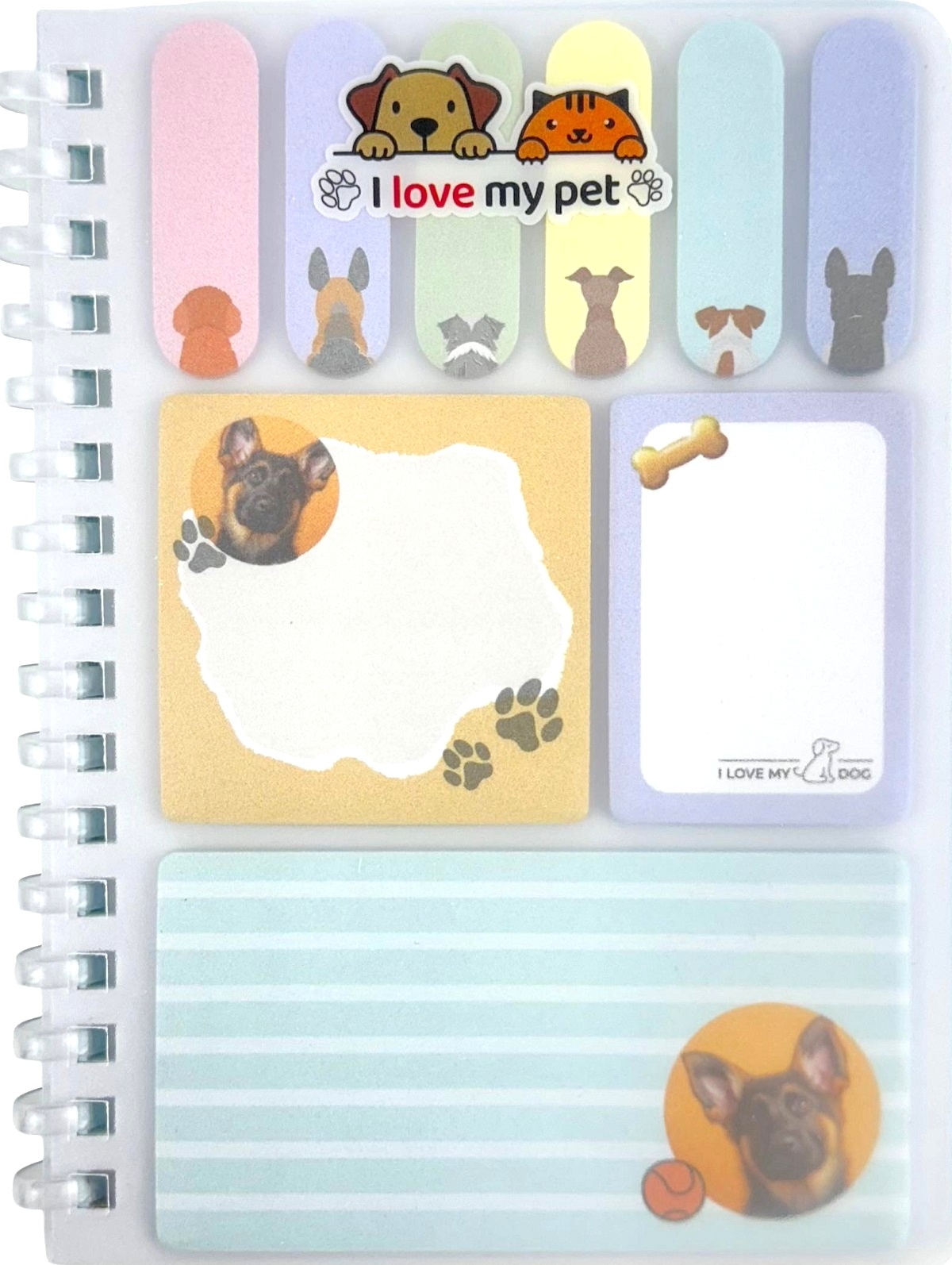 Set memo Mini Meow. Catel negru