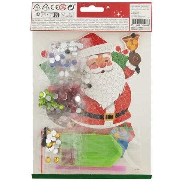 Set creativ: Christmas Diamond Painting. Mos Craciun