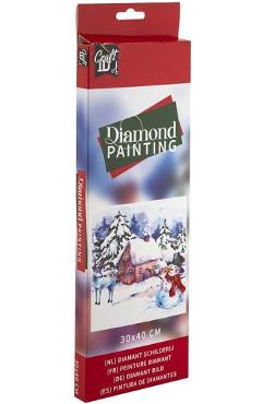 Imaginea produsului 'Set creativ: Diamond Painting. Iarnă'