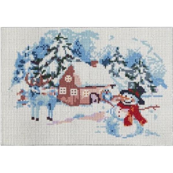 Set creativ: Diamond Painting. Iarna