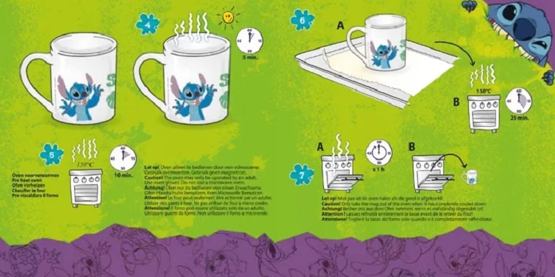 Set creativ: Picteaza cana. Disney Stitch