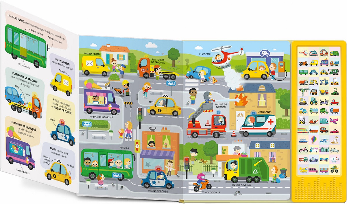 Vehicule zgomotoase. Cine face galagie? Carte sonora