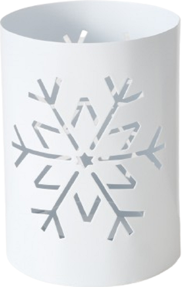 Suport lumanare: Fjolla. Alb