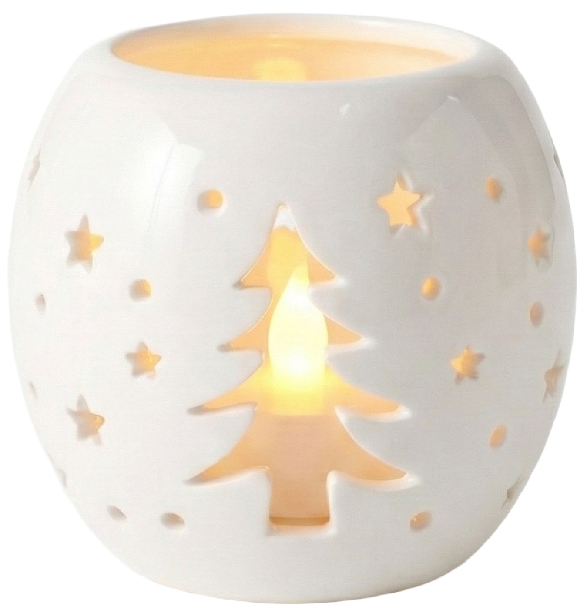 Suport lumanare. Model bradut