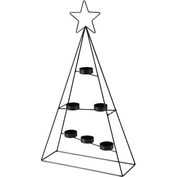 Suport lumanari: Brad de Craciun