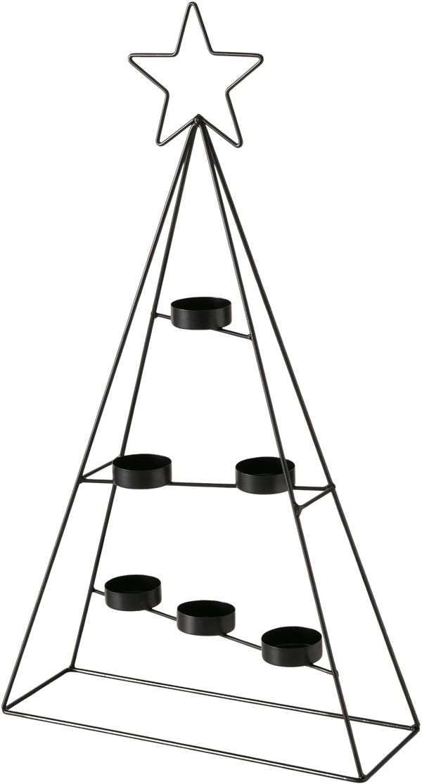 Suport lumanari: Brad de Craciun