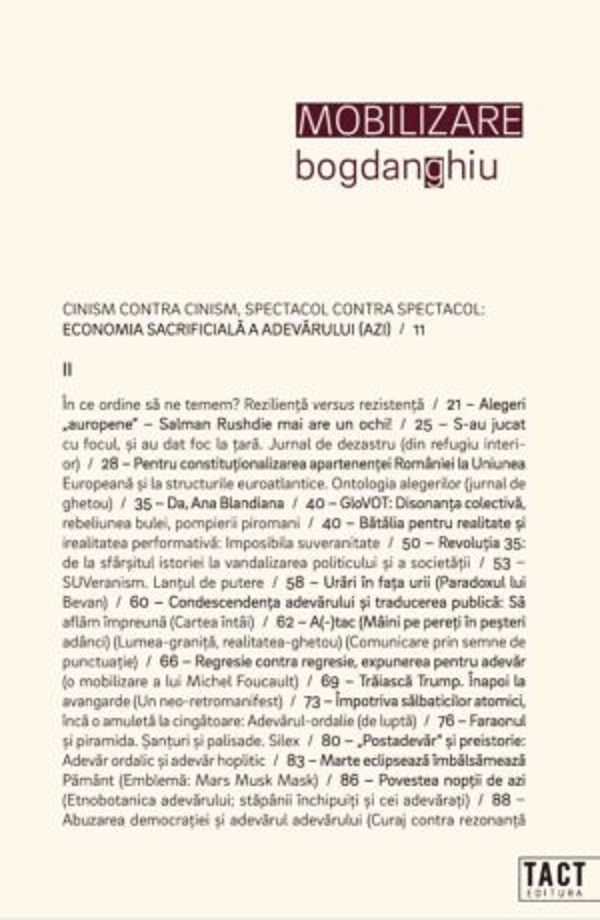 Mobilizare - Bogdan Ghiu