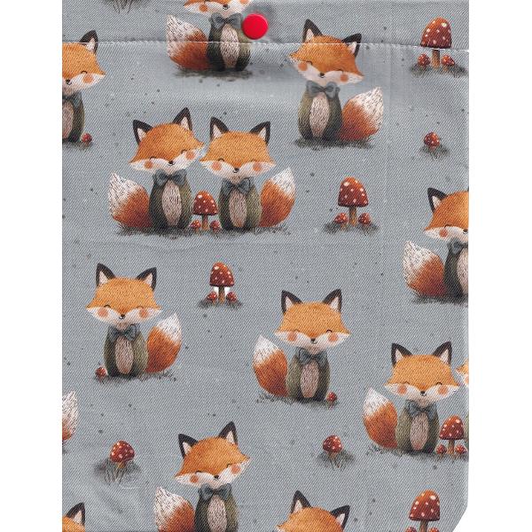 Husa pentru carte: Vulpite cu papion