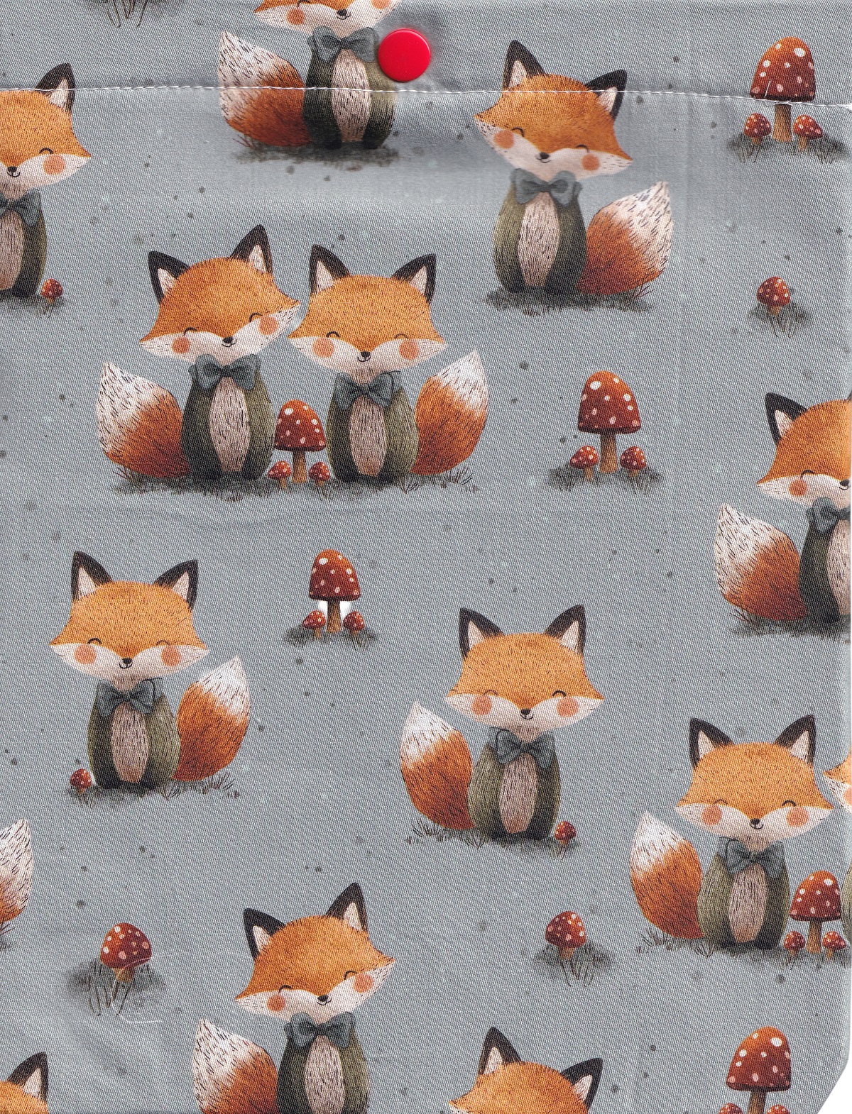 Husa pentru carte: Vulpite cu papion