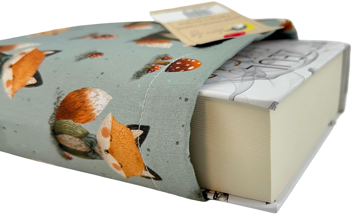 Husa pentru carte: Vulpite cu papion