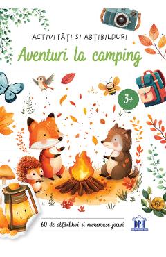 Poza produsului Aventuri la camping. Activitati si abtibilduri - Maria Sara Mabilia