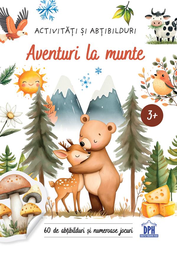 Aventuri la munte. Activitati si abtibilduri - Maria Sara Mabilia