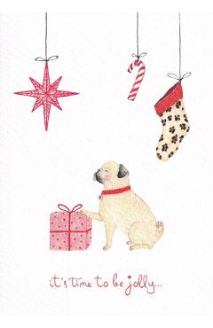 Imaginea produsului 'Felicitare: Mops it's Time to be Jolly...'
