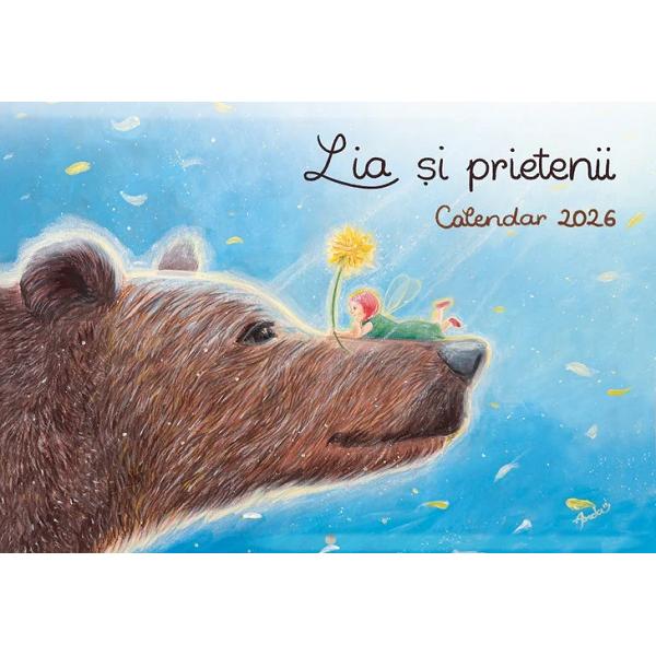 Calendar 2026 de perete: Lia si prietenii