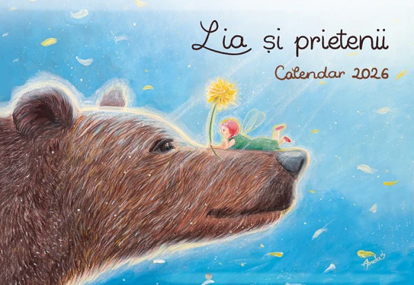 Calendar 2026 de perete: Lia si prietenii