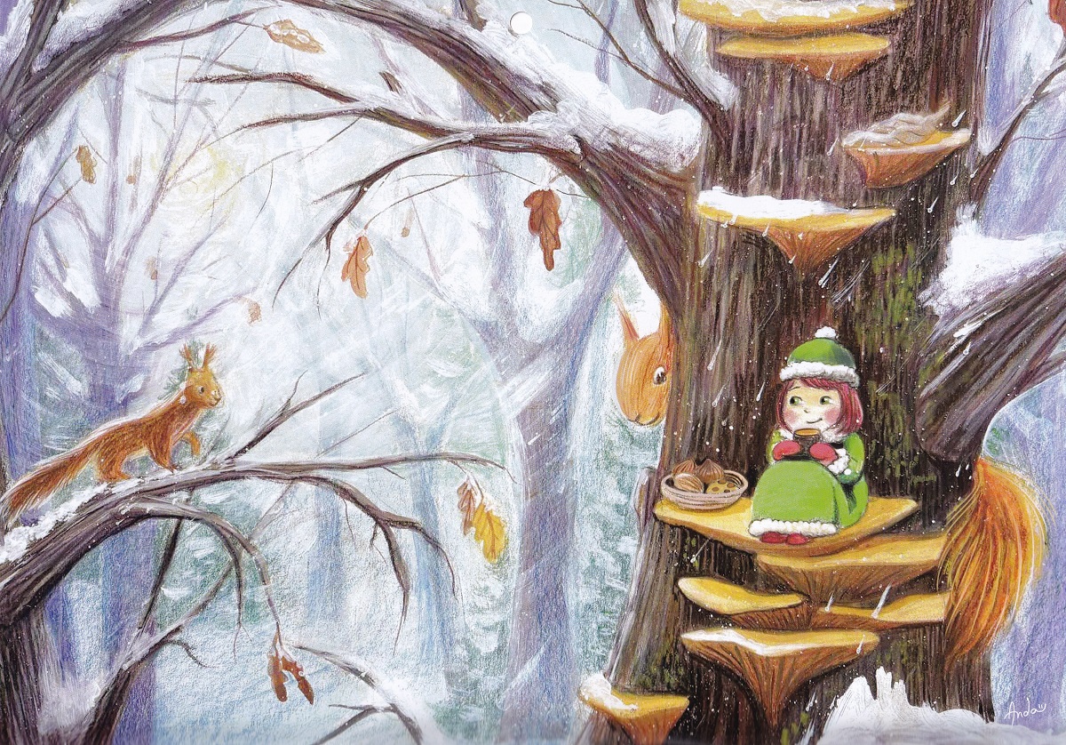 Calendar 2026 de perete: Lia si prietenii