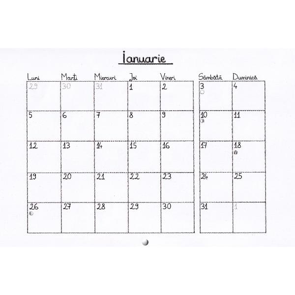 Calendar 2026 de perete: Lia si prietenii