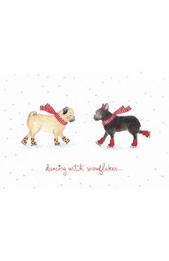 Imaginea produsului 'Felicitare: Dancing with Snowflakes...'