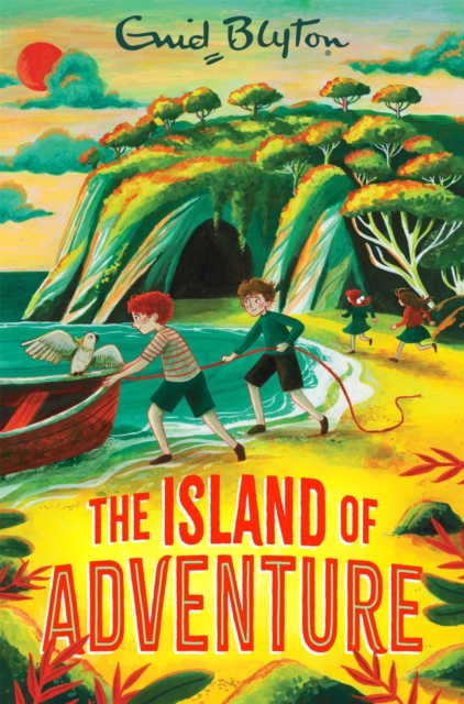 Coperta cărții 'Island of Adventure - Enid Blyton'