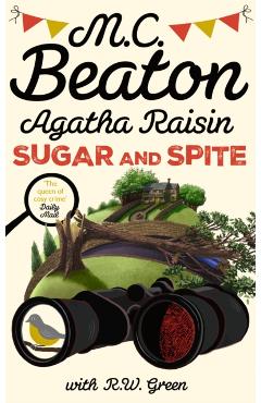 Coperta cărții 'Agatha Raisin: Sugar and Spite - M.C. Beaton'