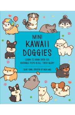 Coperta cărții 'Mini Kawaii Doggies - Olive Yong'