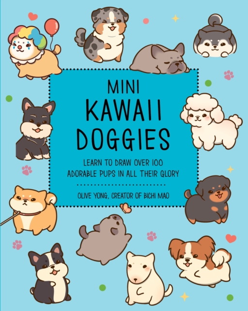 Coperta cărții 'Mini Kawaii Doggies - Olive Yong'