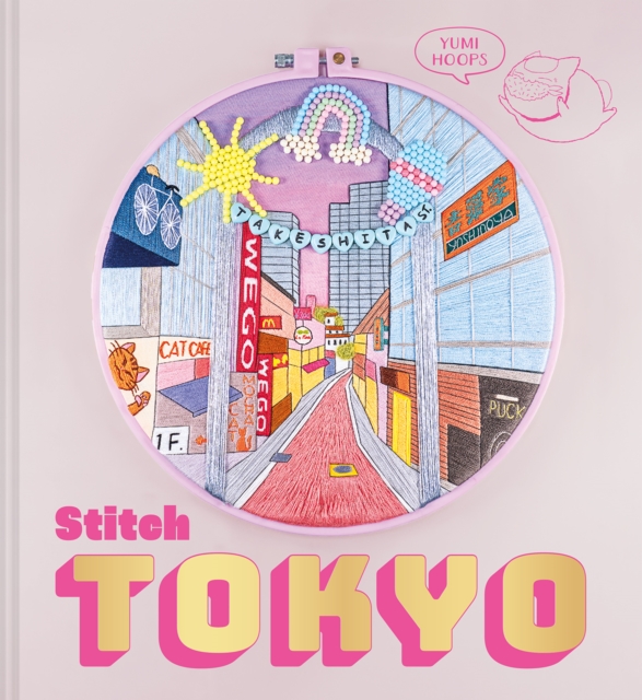 Coperta cărții 'Stitch Tokyo - Yumi Hoops'