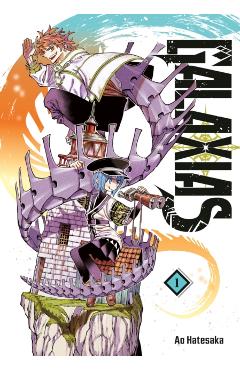 Coperta cărții 'GALAXIAS 1 - Ao Hatesaka'