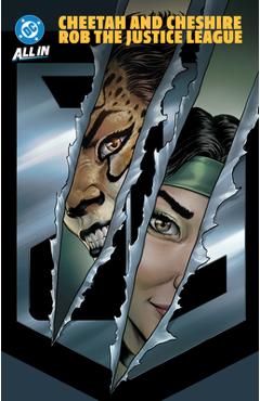 Coperta cărții 'Justice League: Cheetah & Cheshire Rob the Watchtower - Greg Rucka'