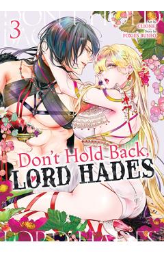 Coperta cărții 'Don't Hold Back, Lord Hades Vol. 3 - Foxies Busho'