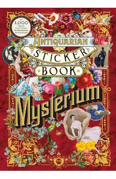 Coperta cărții 'The Antiquarian Sticker Book: Mysterium -'
