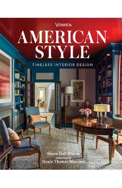 Coperta cărții 'Veranda American Style: Timeless Interior Design - Susan Hall Mahon'