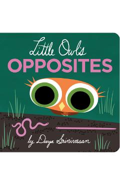 Coperta cărții 'Little Owl's Opposites - Divya Srinivasan'
