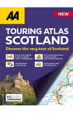 Poza produsului AA Touring Atlas Scotland - Aa Publishing
