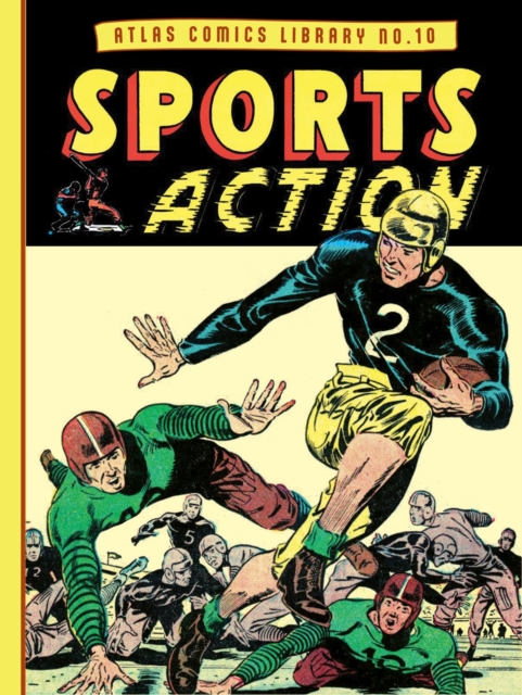 Coperta cărții 'The Atlas Comics Library No. 10: Sports Action -'