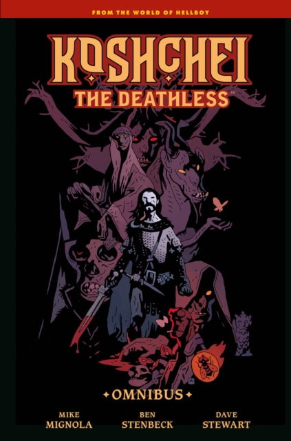 Coperta cărții 'Koshchei the Deathless Omnibus - Mike Mignola'