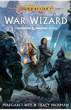 Coperta cărții 'Dragonlance: War Wizard - Margaret Weis'