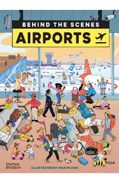 Coperta cărții 'Airports: Behind the Scenes - Maxim Usik'