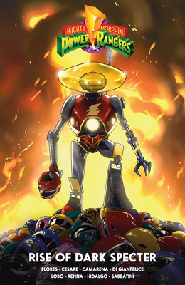 Coperta cărții 'Mighty Morphin Power Rangers: Rise of Dark Specter - Melissa Flores'