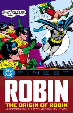 Coperta cărții 'DC Finest: Robin: The Origin of Robin - Sheldon Moldoff'