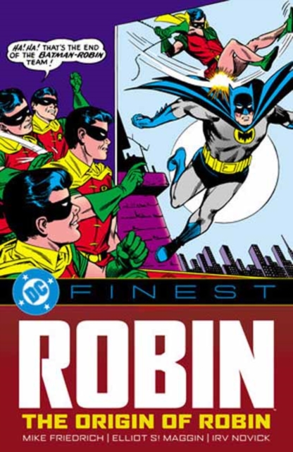 Coperta cărții 'DC Finest: Robin: The Origin of Robin - Sheldon Moldoff'